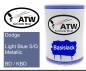 Preview: Dodge, Light Blue S/G Metallic, BD / KBD: 500ml Lackdose, von ATW Autoteile West.